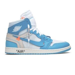 Off white x Air jordan retro high og “UNC” ~ lightly worn